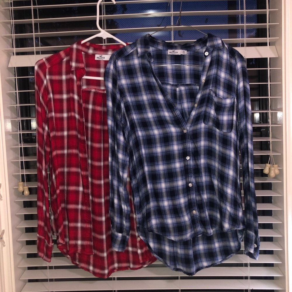 Hollister flannels